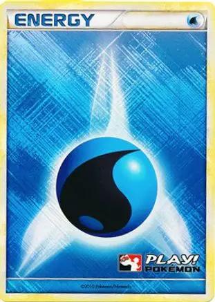 WaterEnergy (2010 Play! Pokemon)  - League & Championship Cards Holofoil