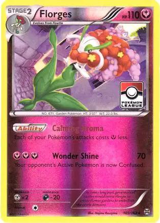 Florges (Pokemon League) 103/162 - League & Championship Cards Reverse Holofoil