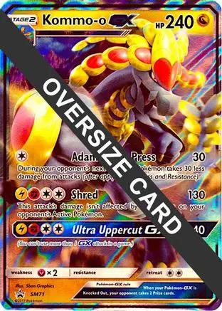 Kommo-o GX (SM Black Star Promo) SM71 - Jumbo Cards Holofoil