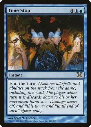 Time Stop (10E-117) - 10th Edition Foil