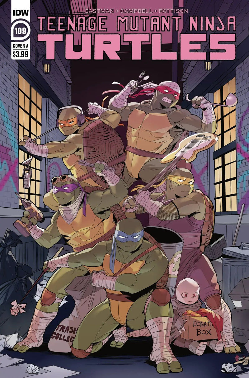 TMNT Ongoing #109 A Jodie Nishijima Teenage Mutant Ninja Turtles (09/09/2020) Idw