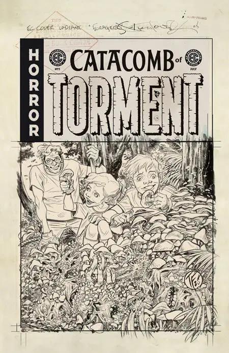 Ec Catacomb Of Torment #1 F 1:20 Tom Fowler B&W Artist Edition Variant (07/16/2025) Oni