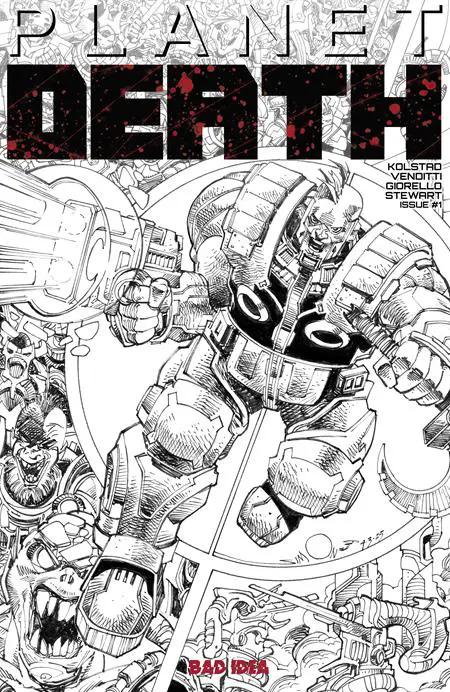 Planet Death #1 (Of 4) F 1:100 Walter Simonson Variant (07/09/2025) Bad Idea