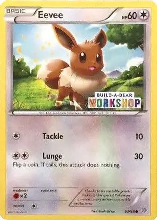Eevee (Build-A-Bear Workshop Exclusive) 063/98 - Miscellaneous Cards & Products