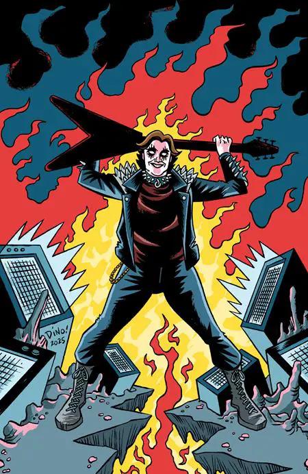 Dark Regards #4 (Of 4) C 1:10 Dean Haspiel Full Art Variant (08/27/2025) Oni