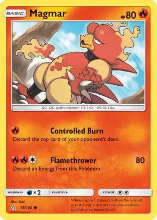 Magmar 018/156 - SM  Ultra Prism