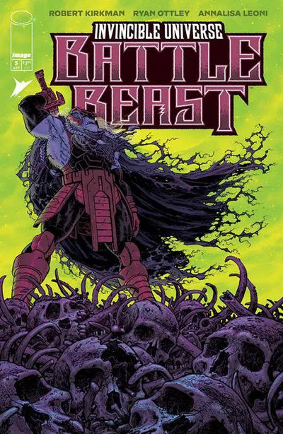 Invincible Universe Battle Beast #5 B Tony Moore Variant (09/17/2025) Image