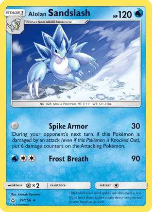 Alolan Sandslash 029/156 - SM  Ultra Prism
