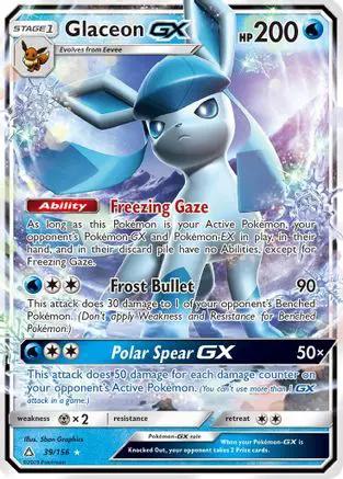 Glaceon GX 039/156 - SM  Ultra Prism Holofoil