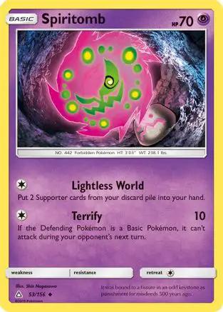 Spiritomb 053/156 - SM  Ultra Prism