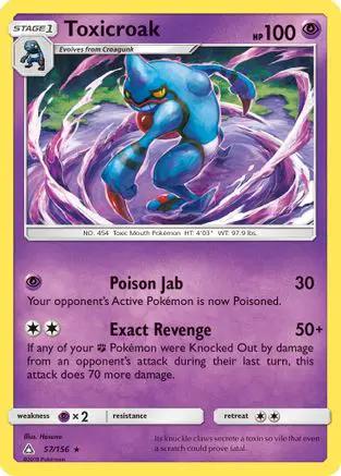 Toxicroak 057/156 - SM  Ultra Prism
