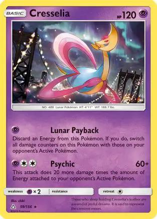 Cresselia 059/156 - SM  Ultra Prism Holofoil