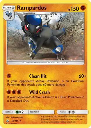 Rampardos 065/156 - SM  Ultra Prism Holofoil