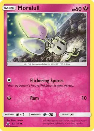 Morelull 092/156 - SM  Ultra Prism Reverse Holofoil