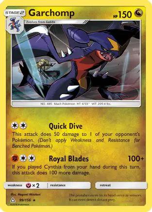 Garchomp 099/156 - SM  Ultra Prism