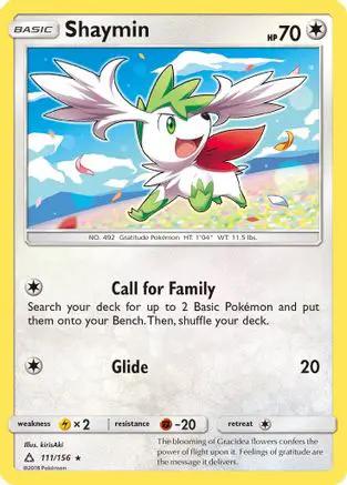 Shaymin 111/156 - SM  Ultra Prism