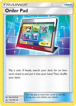 Order Pad 131/156 - SM  Ultra Prism Reverse Holofoil