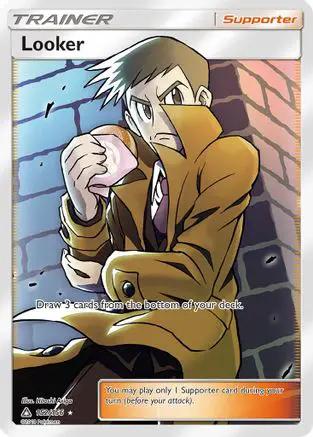 Looker (Full Art) 152/156 - SM  Ultra Prism Holofoil