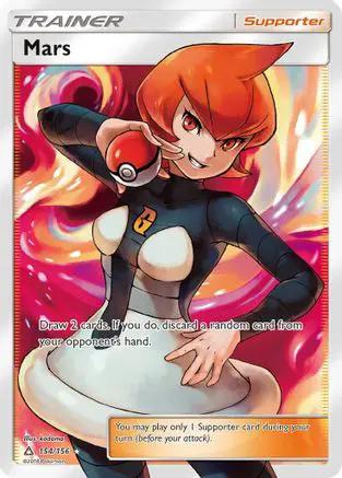 Mars (Full Art) 154/156 - SM  Ultra Prism Holofoil
