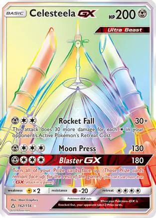 Celesteela GX (Secret Rare) 162/156 - SM  Ultra Prism Holofoil