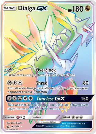 Dialga GX (Secret Rare) 164/156 - SM  Ultra Prism Holofoil
