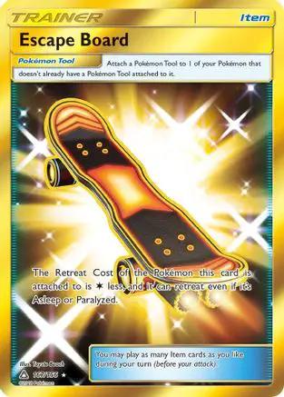 Escape Board (Secret Rare) 167/156 - SM  Ultra Prism Holofoil