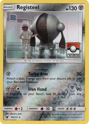 Registeel (Pokemon League) 068/111 - League & Championship Cards Reverse Holofoil