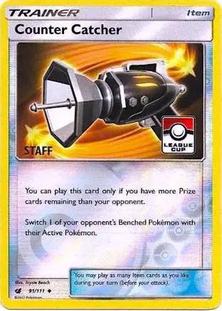 Counter Catcher 091/111 - League & Championship Cards - Reverse Holofoil