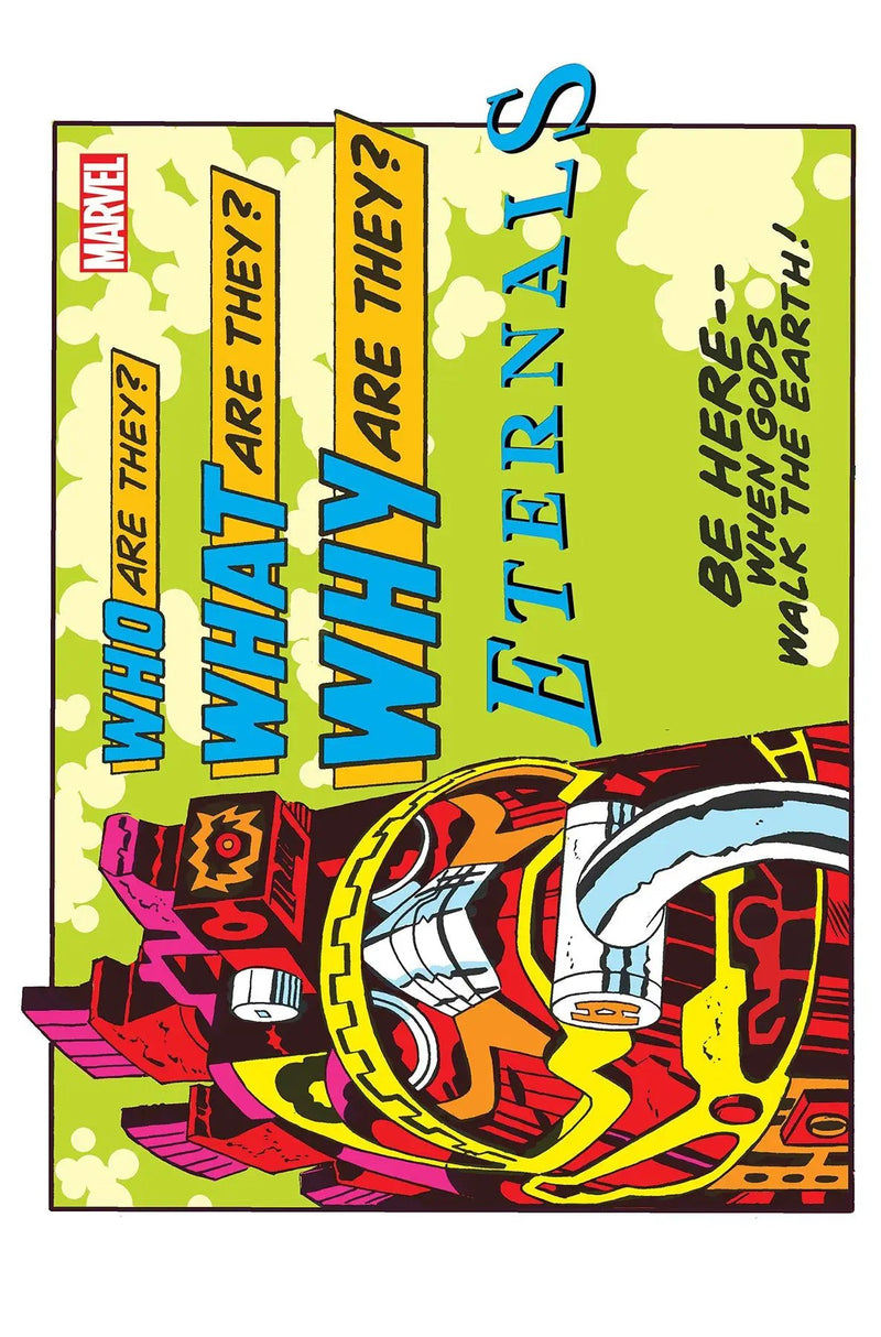 Eternals #1 1:100 Jack Kirby Hidden Gem Variant (01/06/2021) Marvel