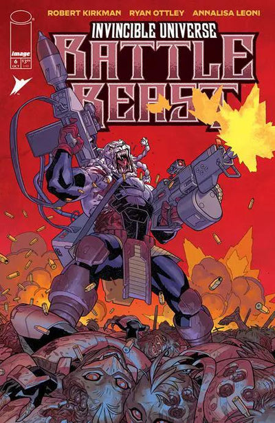 Invincible Universe Battle Beast #6 D 1:25 Cory Walker & Lorenzo De Felici Variant (10/15/2025) Image