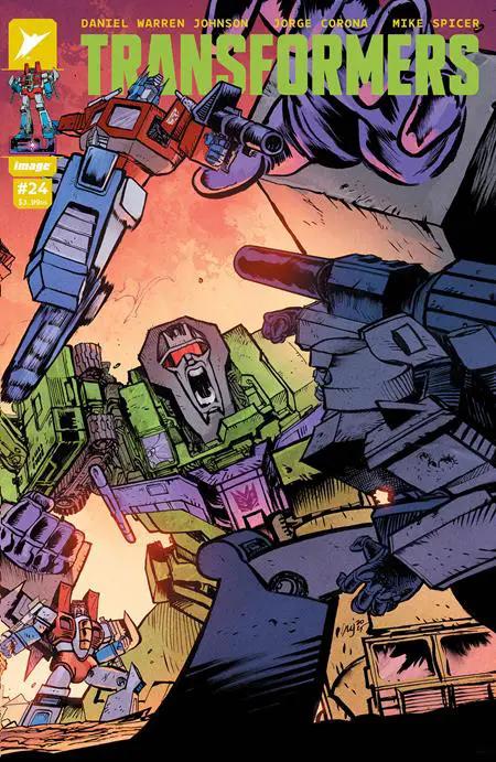 Transformers #24 F Daniel Warren Johnson & Mike Spicer Wraparound Variant (09/10/2025) Image
