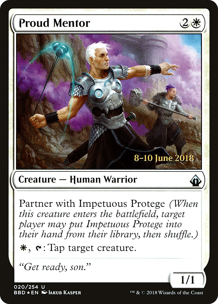 Proud Mentor (LARP-020) - Battlebond Promos Foil