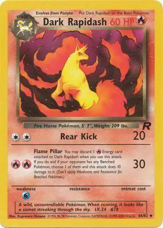 Dark Rapidash 044/82 - Team Rocket Unlimited