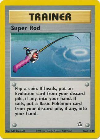 Super Rod 103/111 - Neo Genesis Unlimited