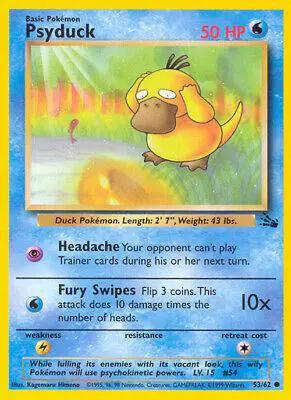 Psyduck 053/62 - Fossil Unlimited