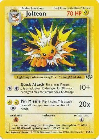 Jolteon 004/64 - Jungle Unlimited Holofoil