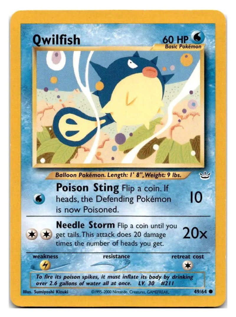 Qwilfish 049/64 - Neo Revelation Unlimited