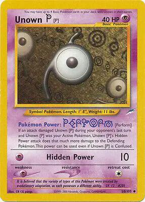 Unown [P] 058/105 - Neo Destiny Unlimited