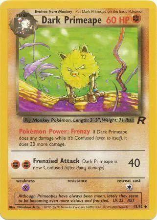 Dark Primeape 043/82 - Team Rocket Unlimited