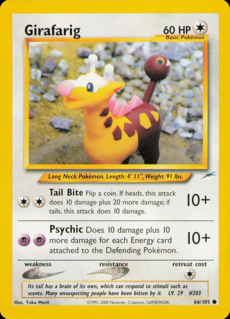 Girafarig 066/105 - Neo Destiny Unlimited