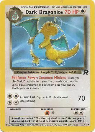 Dark Dragonite 022/82 - Team Rocket Unlimited