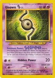 Unown [S] 087/105 - Neo Destiny Unlimited