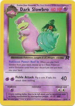 Dark Slowbro 029/82 - Team Rocket Unlimited