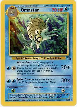 Omastar 040/62 - Fossil Unlimited