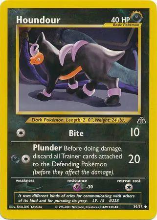 Houndour 039/75 - Neo Discovery Unlimited