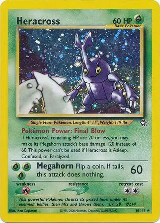 Heracross 006/null - Neo Genesis Unlimited Holofoil
