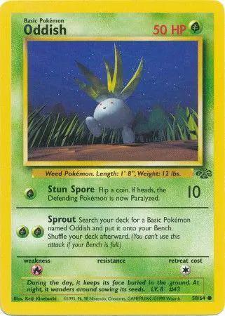 Oddish 058/64 - Jungle Unlimited