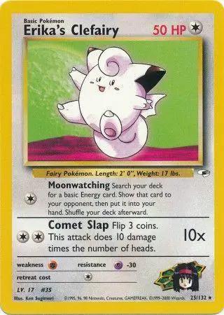 Erika's Clefairy 025/132 - Gym Heroes Unlimited
