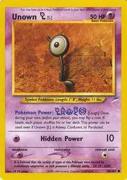 Unown [L] 086/105 - Neo Destiny Unlimited