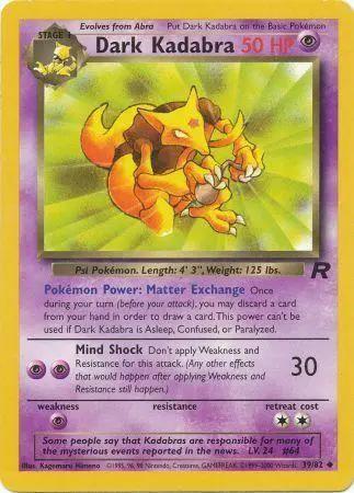 Dark Kadabra 039/82 - Team Rocket Unlimited